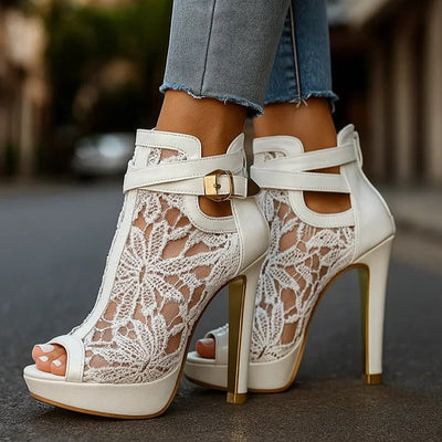 Liliana | legant Lace Pumps